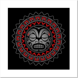 POLYNESIAN MASK 2B Posters and Art